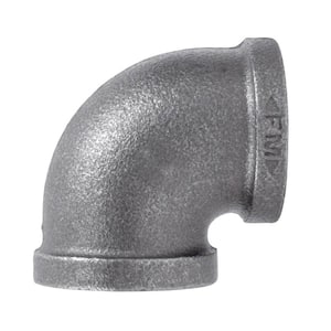 3/8 in. Black Malleable Iron 90 degree FPT x FPT Elbow Fitting