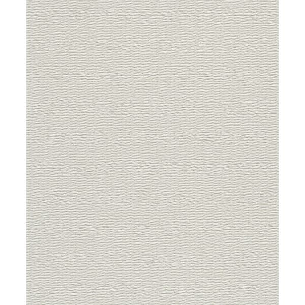 Unbranded Woods and Wicker Collection Beige Woven Wicker Textile Matte Finish Vinyl on Non-woven Non-pasted Wallpaper Sample