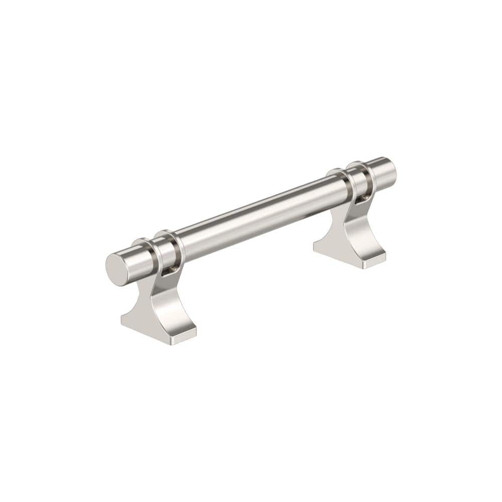 Davenport 3-3/4 in. (96mm) Classic Polished Nickel Bar Cabinet Pull price history on PriceWatchPro