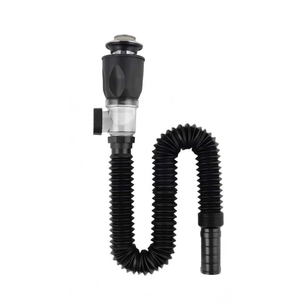 1-Pack Bathroom Sink Drain Kit, Flexible P Trap Pipe with Pop Up Stopper, Expandable Replacement Tube with Adapters price history on PriceWatchPro