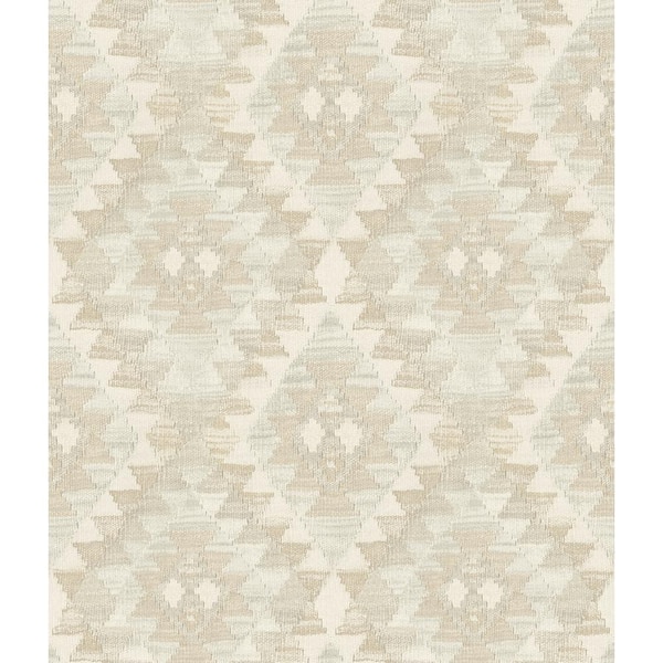 Chesapeake 20.50 in. W x 396 in. L Beige Montana Wallpaper Sample
