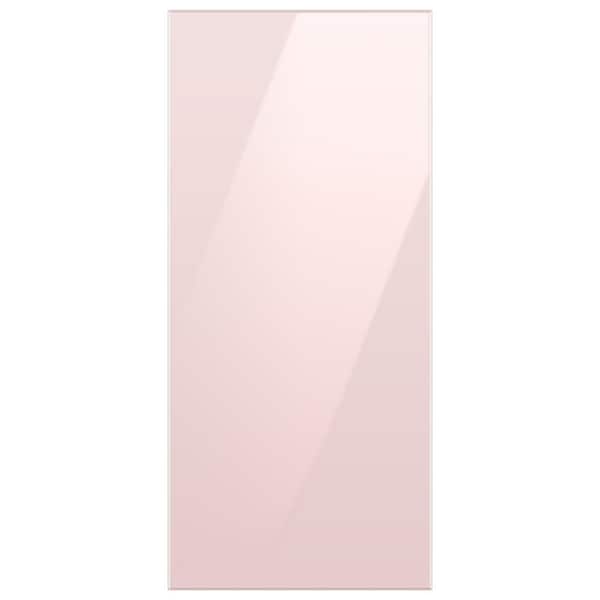 Samsung Bespoke Top Panel in Pink Glass for 4-Door Flex French Door Refrigerator