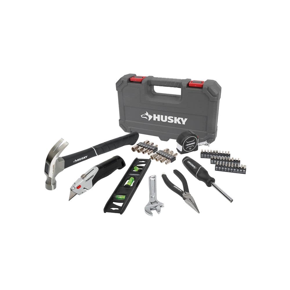 52-Pieces Homeowners Tool Kit