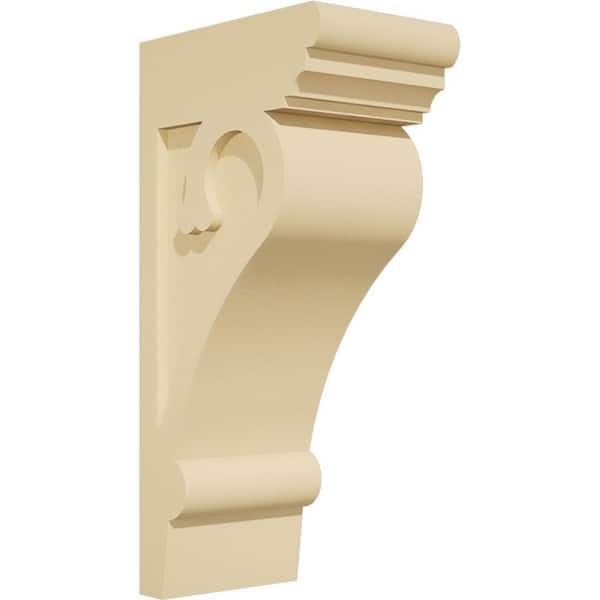 Ekena Millwork Standard Mayflower 5 in. W x 16 in. H x 8 in. D Signature Urethane Polyurethane Corbel