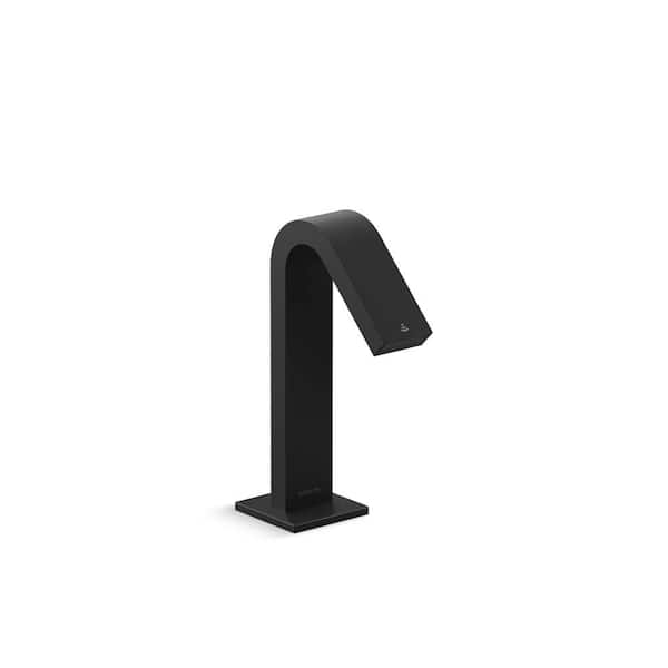 Loure Touchless Single Hole Bathroom Sink Faucet In Matte Black