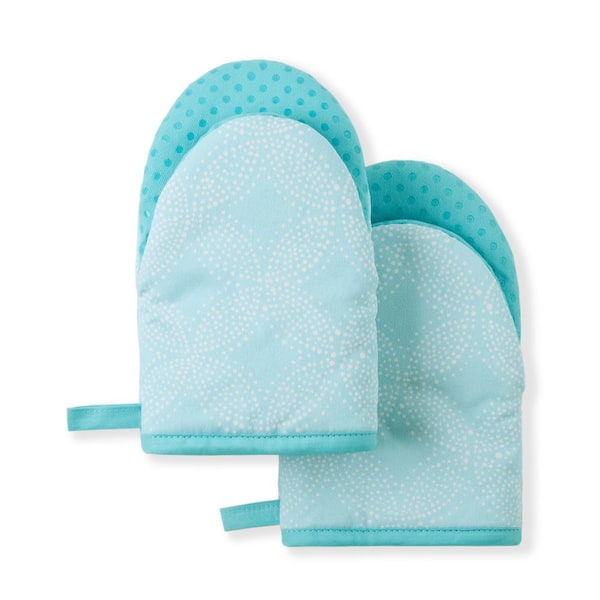 2pk Silicone Mini Oven Mitts | Color: Blue/Pink | Size: Os | Mjdealba24's Closet