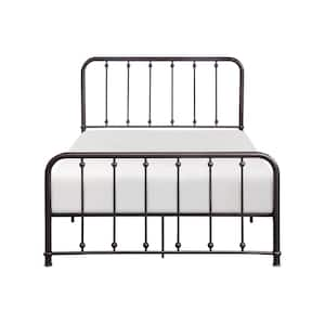 Bethany Dark Bronze Metal Frame Full Platform Bed