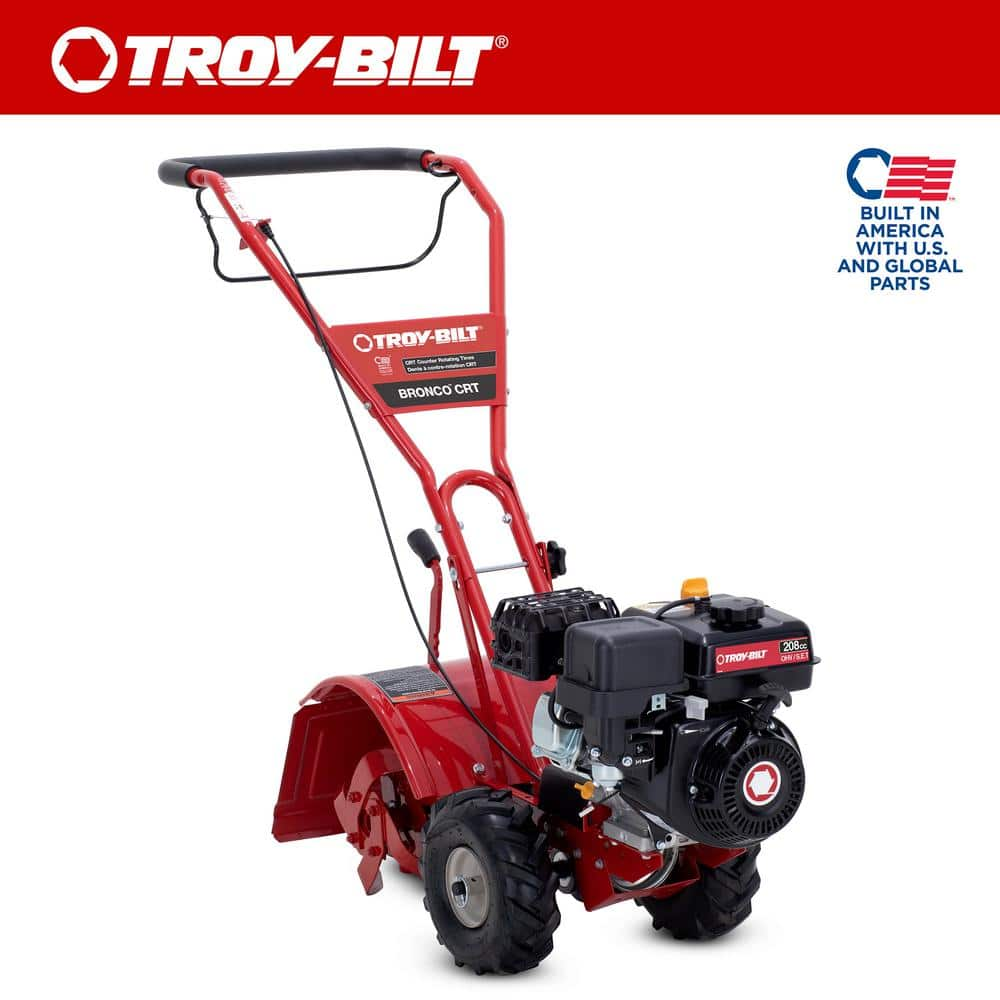 Troy Bilt Bronco 14 in. 208 cc OHV Engine Rear Tine Counter