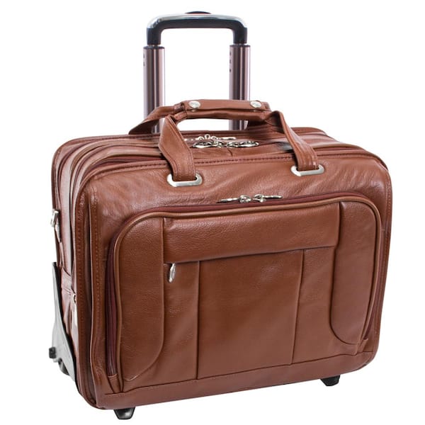 Functional Joliet 15” Leather Laptop Briefcase - McKlein – McKleinUSA