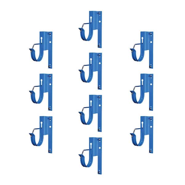 4 in. Surface Mount Pipe Hanger with Locking System Fits 4 in. PVC, Copper, Stainless and Black Pipe (10-Pack)