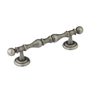 Brome Collection 4 in. (102 mm) Pewter Traditional Cabinet Bar Pull