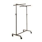 Gray Metal Clothes Rack 41 in. W x 72 in. H