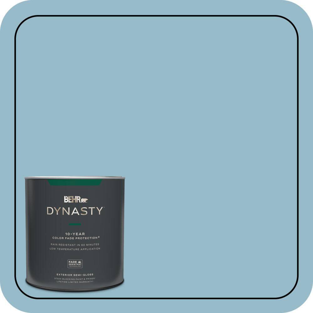 1 qt. #S480-3 Sydney Harbour Semi-Gloss Exterior Stain-Blocking Paint & Primer price history on PriceWatchPro