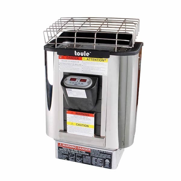 ALEKO Toule Sauna Heater ETL Cetified 3KW/240-Volt with On-Heater Digital Control Panel NTS-100