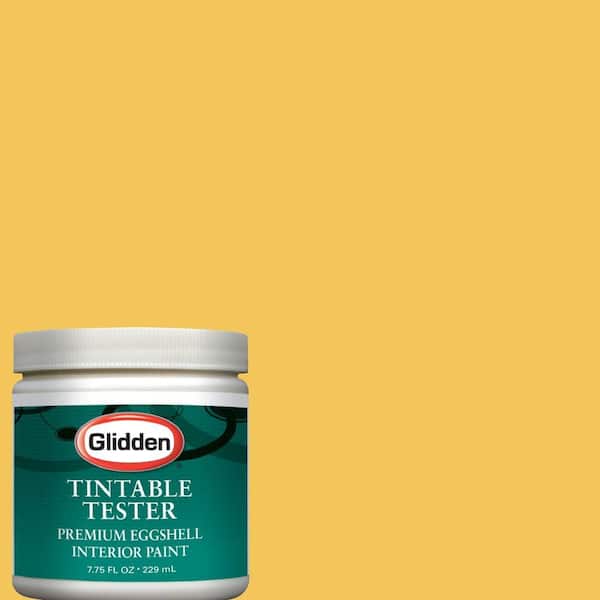 Glidden Premium 8 oz. #GLY02 Warm Gold Interior Paint Sample