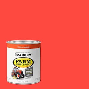 Krylon Farm & Implement Spray Paint, High Gloss, Ford Red, 12 oz