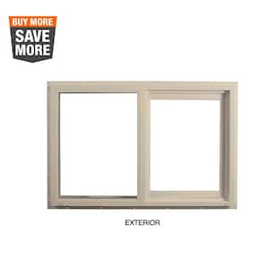 35.5 in. x 23.5 in. Select Series Left Hand Horizontal Slider Sand Vinyl Window with HPSC Glass and Screen Included