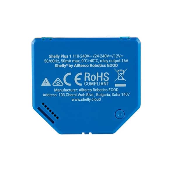 SHELLY WiFi Operated Relay Single Wire from Alltrade