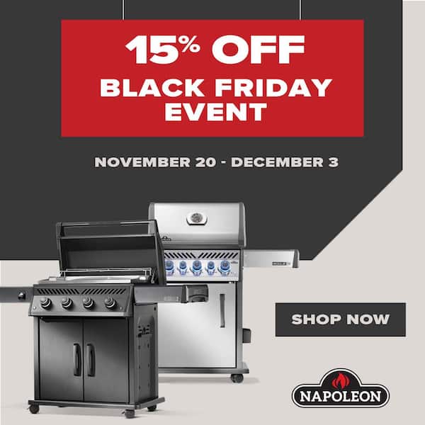 Rogue PRO 425 3-Burner Natural Gas Grill in Black with Infrared Side Burner and Cast Iron Cooking Grids