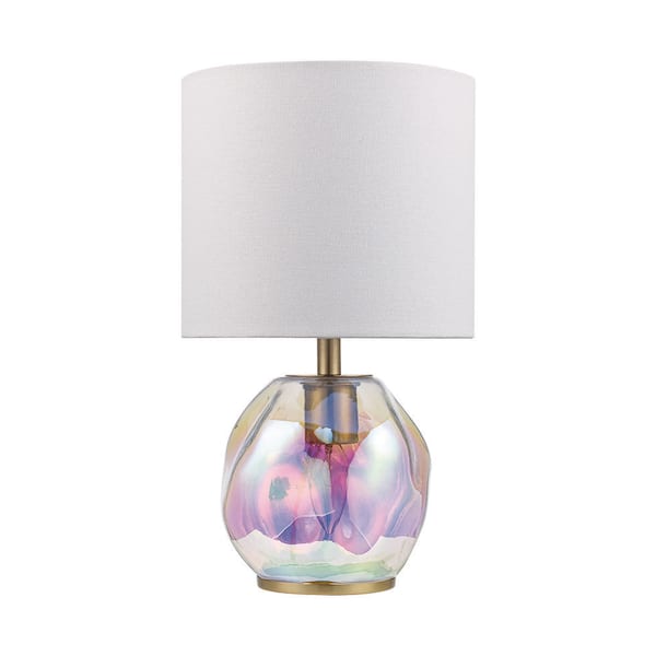 Monteaux Lighting 15.63 in 2-Light Antique Brass Table Lamp