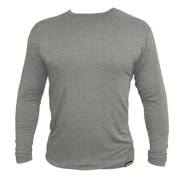FIRM GRIP Men's Extra Large Base Layer Long Sleeve Shirt (2-Pack