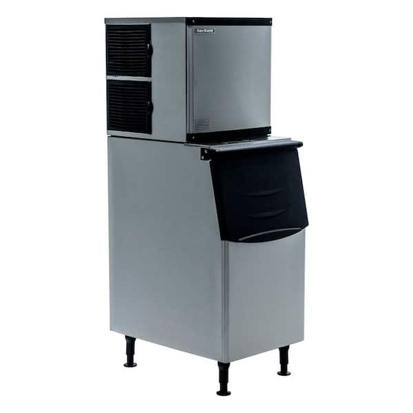 Norpole 500 lbs. Freestanding Commercial Ice Maker in Stainless