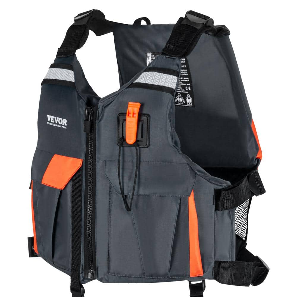 VEVOR Watersports Life Vest PFD 96N Buoyancy Life Jacket for Men and Women L