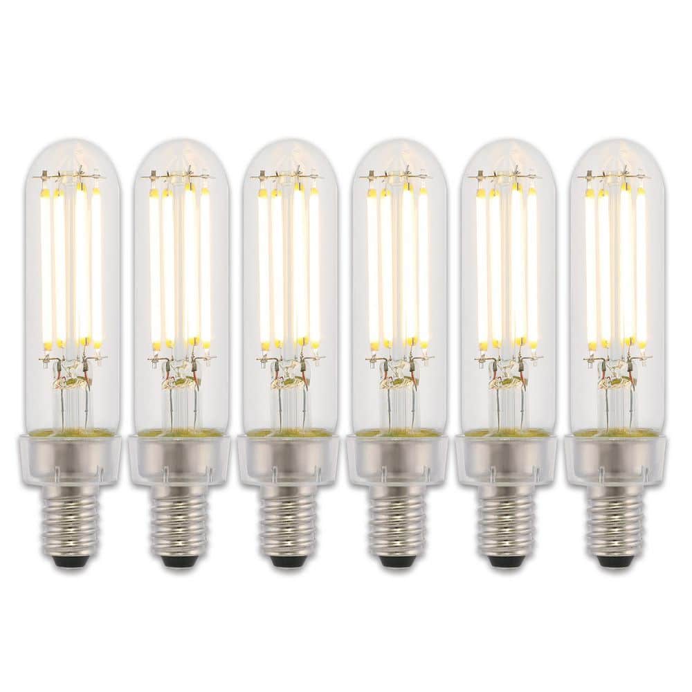 Photos - Light Bulb Westinghouse 40-Watt Equivalent T6 Dimmable Filament LED  Soft White  (6-Pack)