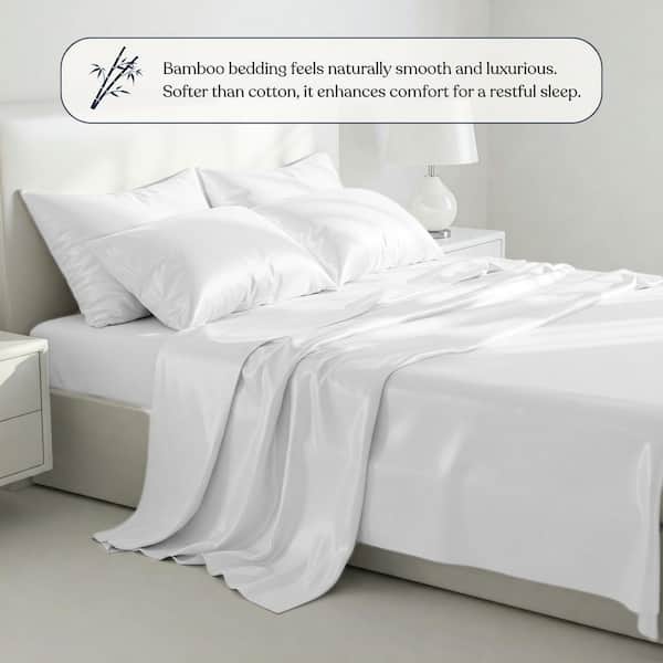 LuxClub Full Sheet Set Baby Blue - 4 Piece Microfiber Bedding With Deep Pockets, Cooling & Wrinkle-Free - View #4