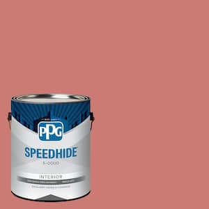 1 gal. PPG1057-5 Chili Pepper Satin Interior Paint