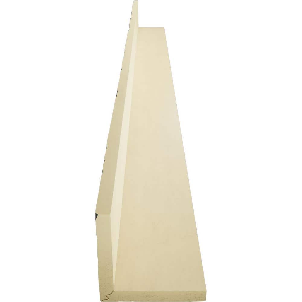 Hand Hewn Timberthane Faux Wood L-Beam in Slate Finish