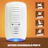 ITOPFOX 360-Degree Ultrasonic Pest Repeller Electronic Plug-in Pest Control  Repellent Deterrent Mouse Chaser Blocker H2SA11OT014 - The Home Depot