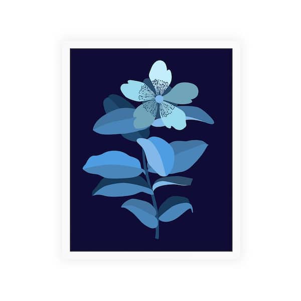 Unbranded Modern Leaves Framed Nature Art Print 42 in. x 34 in.