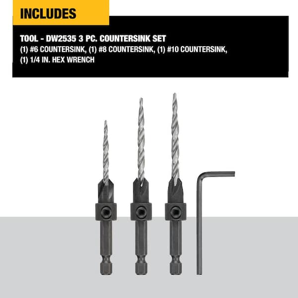 Best wood on sale countersink bit