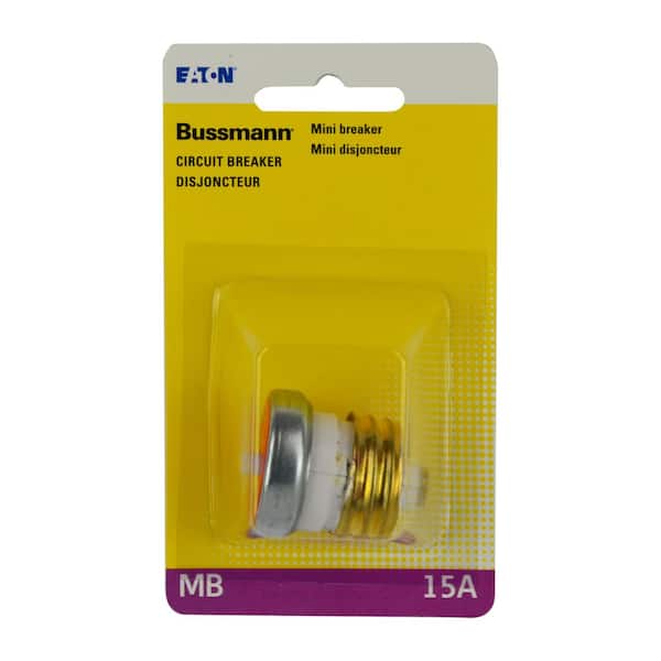 15 Amp Plug Type Circuit Breaker