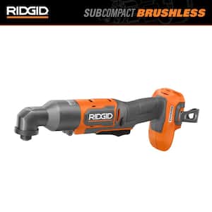 18V SubCompact Brushless Cordless Right Angle Impact Driver Kit with (2) 4.0 Ah Batteries, Charger, and Bag