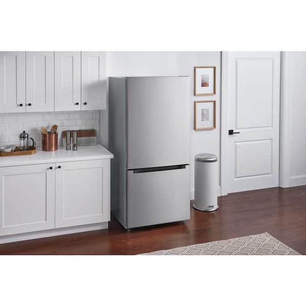 30 in. 18.7 cu. ft. Bottom Freezer Refrigerator in Fingerprint Resistant Stainless Steel, Garage Ready