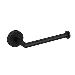 Luxury Hotel Contemporary Toilet Paper Holder in Black