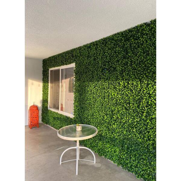Green Smart Dekor 19.68 in. x 19.68 in. Artificial Cancun Wall