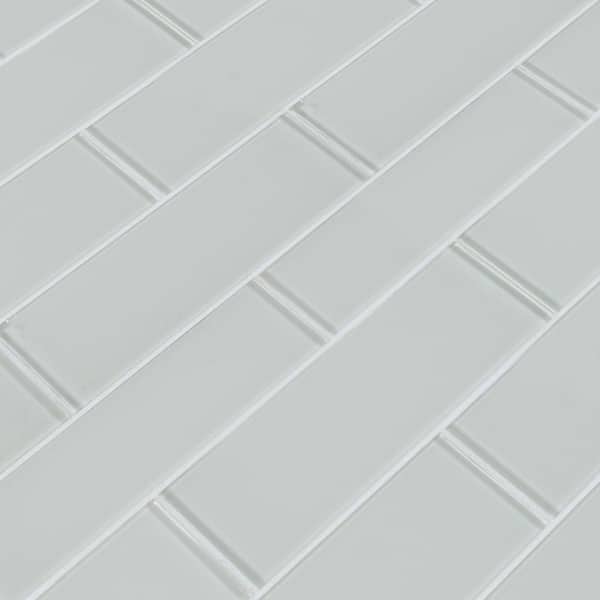 MSI Snowcap 3 in. x 6 in. x 8mm Glass White Subway Tile ( 5 sq. ft./Case ) MSI Snowcap 3 in. x 6 in. x 8mm Glass White Subway Tile ( 5 sq. ft./Case )