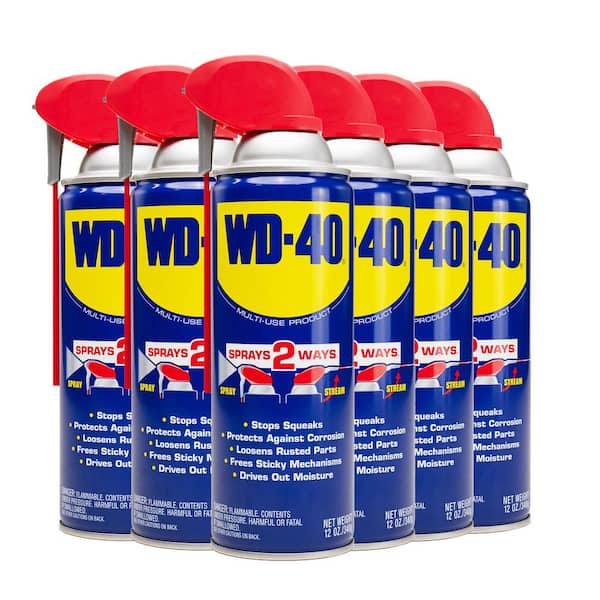 12 oz. Classic Formula, Multi-Purpose Lubricant Spray with Smart Straw (6-Pack)