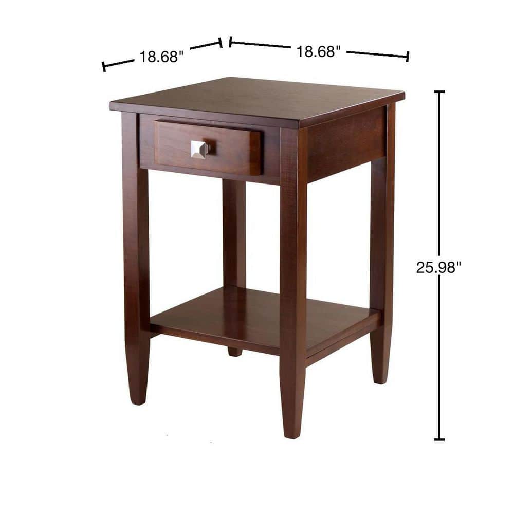 Richmond Walnut End Table - thumbnail 3