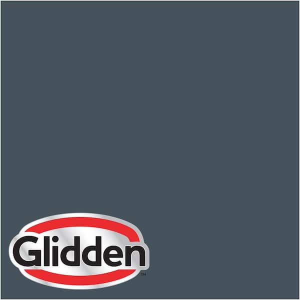 Glidden Premium 1 gal. #HDGB65D Krimson Lake Blue Semi-Gloss Interior Paint with Primer