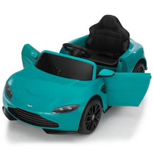 12-Volt Electric Car Kids Ride on Car Licensed Aston Martin with Remote Control and LED Lights