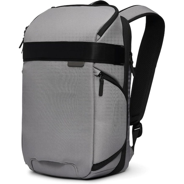 Camera Backpack for Photographers with Triple Access System and Water-Resistant Design in Stone