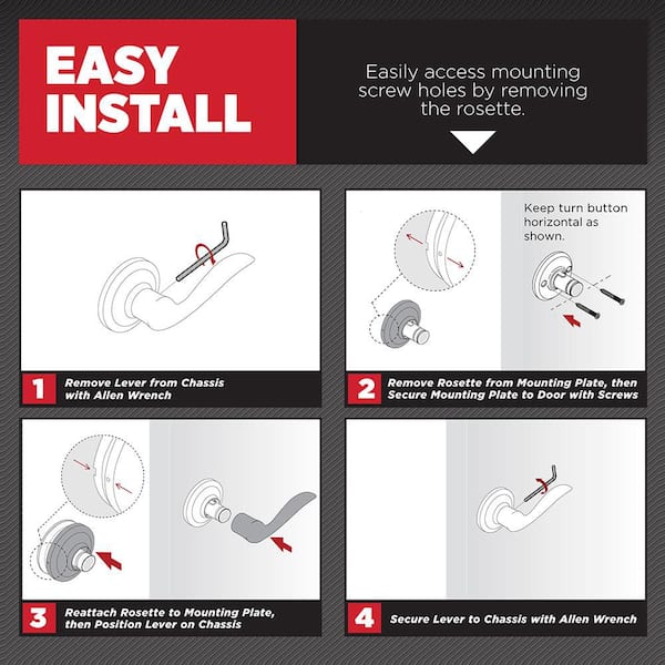 アブストラクトLJ ニンナトラフSET kj Kwikset Tustin Satin Nickel Left-Handed Half-Dummy Door Handle