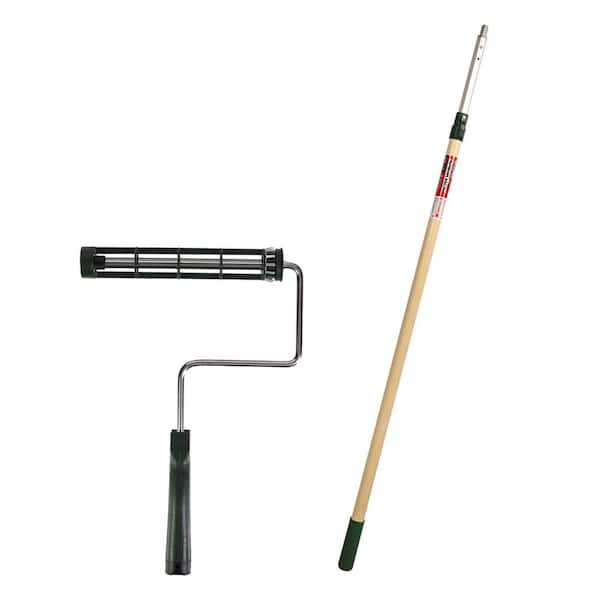 Wooster 4ft. - 8ft. Sherlock Extension Pole and 9 in. Sherlock Frame