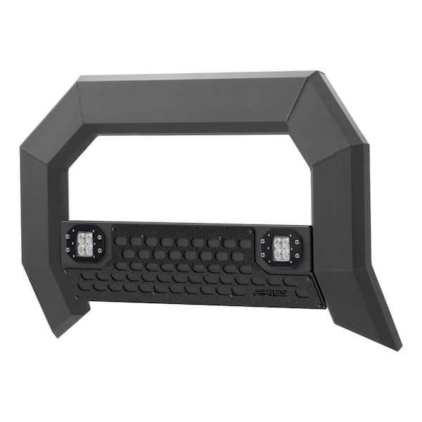 Aries AdvantEDGE Black Aluminum Truck Bull Bar with Lights, Select Dodge, Ram 1500