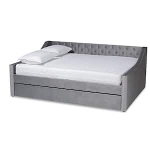 Raphael Grey Full Daybed with Trundle