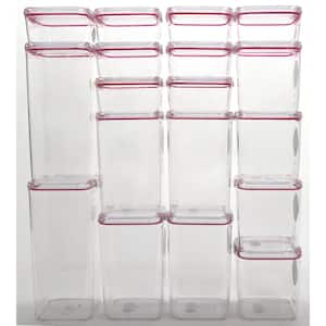 Cube Tritan Co-Polyester Food Storage Containers with Lids Variety Pack (Set of 18)